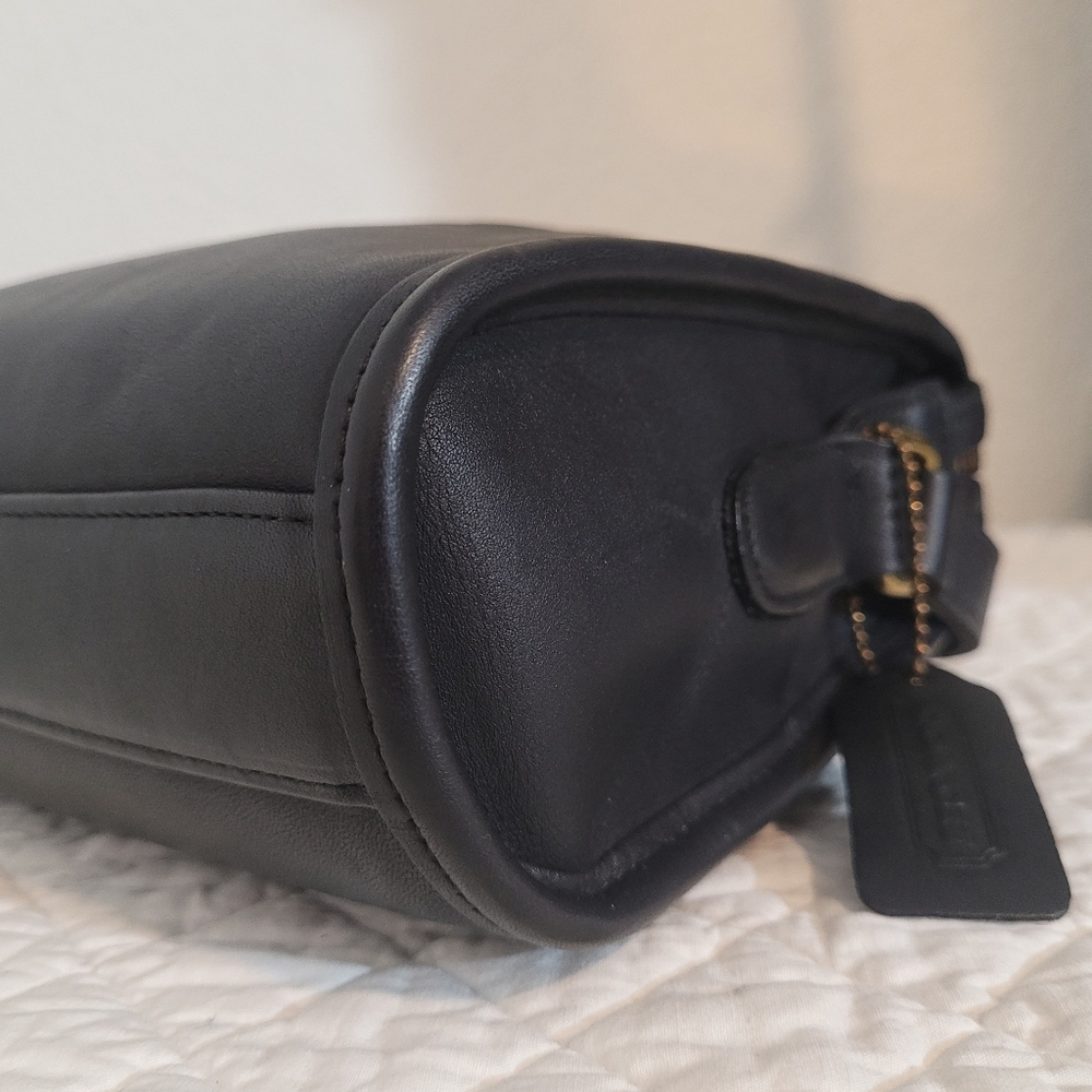 Vintage Y2K Coach 9944 Taylor Zip  Shoulder/Crossbody Handbag Black Made in USA - Picture 9 of 15